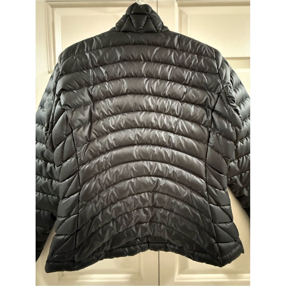 Patagonia Women's Down Sweater Jacket M Black 2008 Full Zip Goose Down Puffer - Picture 6 of 15